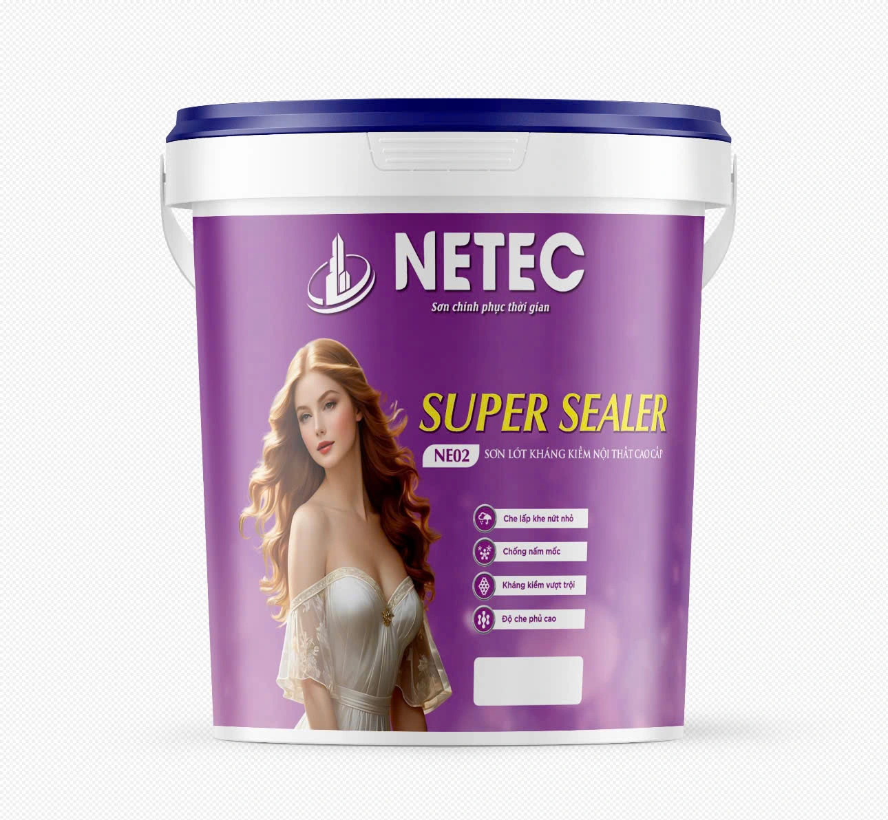Sơn Lót Kháng Kiềm Nội Thất Cao Cấp Netec NE-02