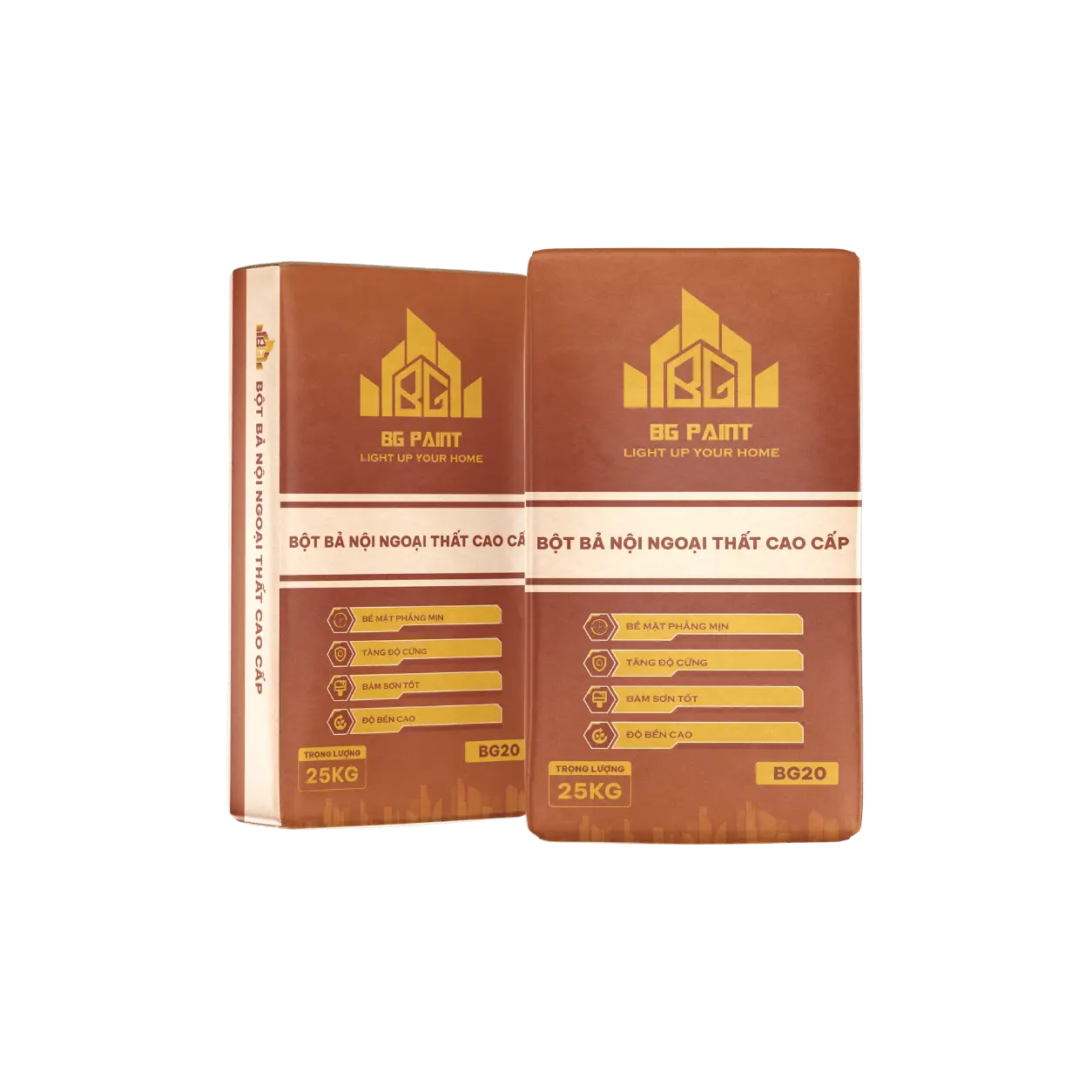 Bột bả nội ngoại thất cao cấp BG 20